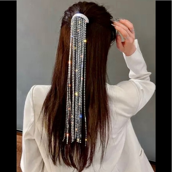 Super Elegant Silver Hairpin to Enhance your Casual or Night Our Hair look main image 9